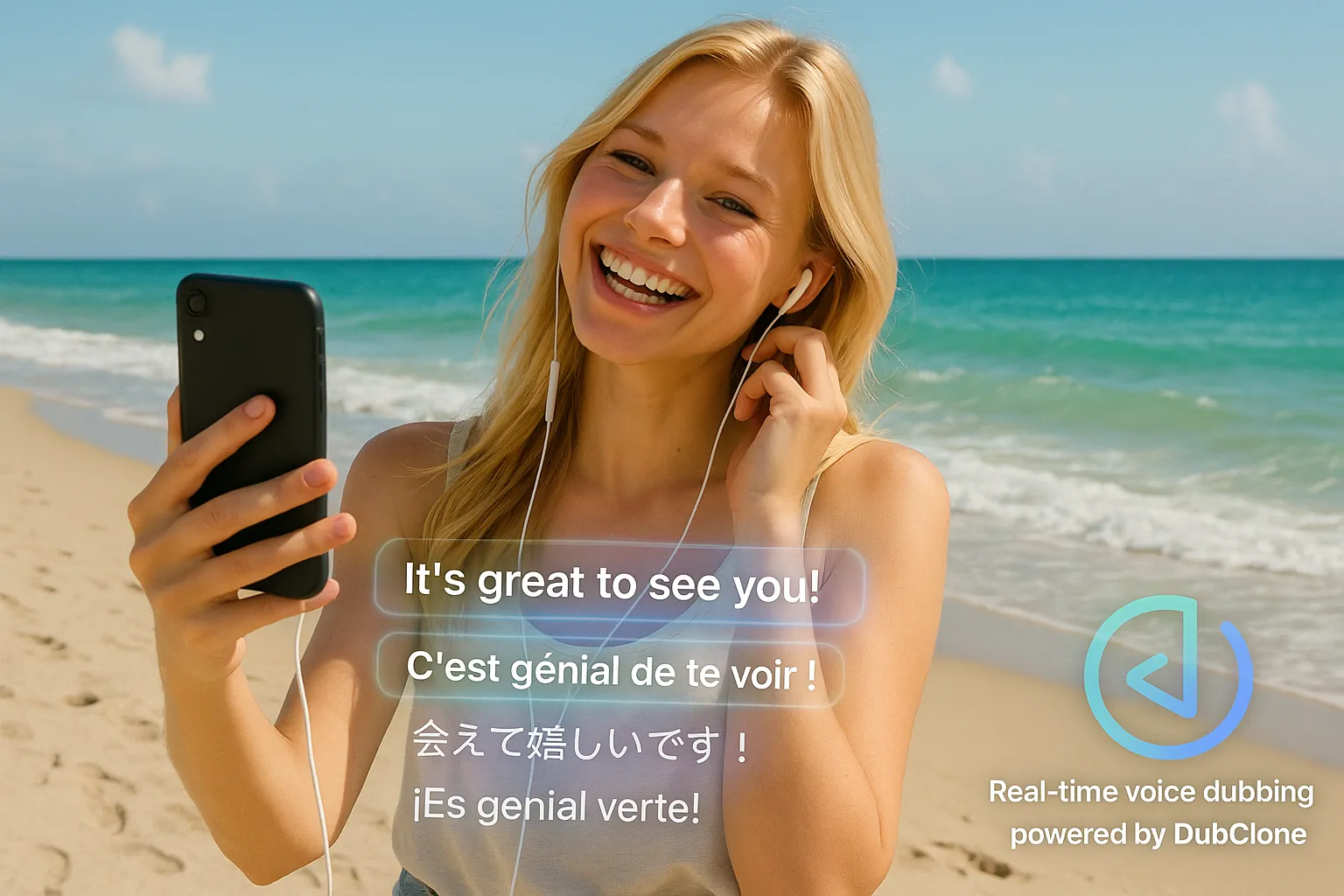 Speak Any Language. In Real Time.